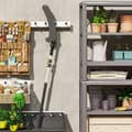 Miniatyrbilde 9 av 10: Teleskopisk grensag 1,5–2,6 m tresaks med låseanordning, teleskophåndtak, non-stick belagt blad, svart