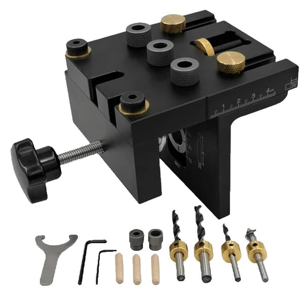 Doweling Jig Kit, Lomme Hul Jig, Boreguide