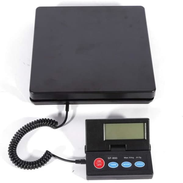 Digital brevvåg 50 kg svart professionell precisionsvåg Professional precisionsvåg 2 g - 50 kg Bal175