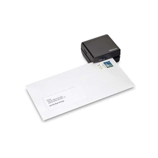 Elektrisk brevöppnare - MAUL - Svart - Rostfria blad