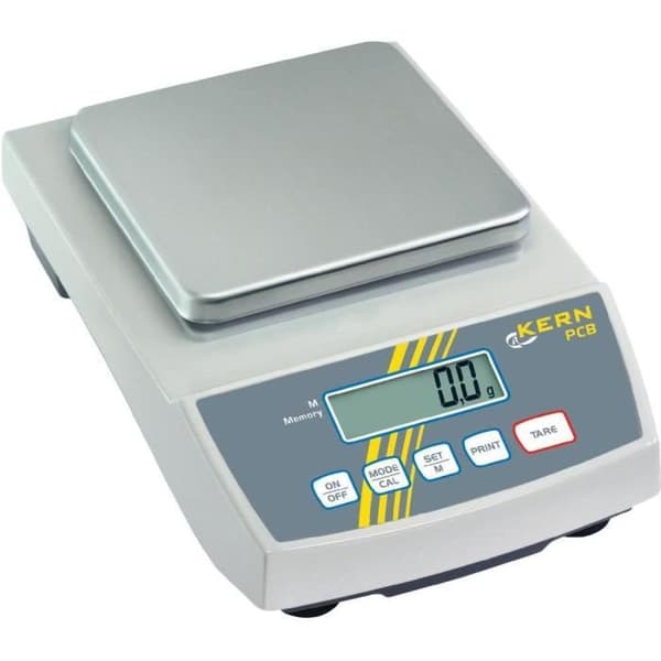 Precisionvåg - KERN - PCB 6000-1 - RS232-gränssnitt - Platta 150x170 mm - Max 6 kg