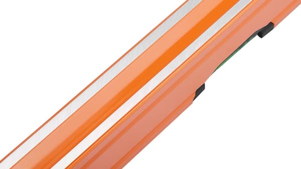 Aluminium vaterpas S 300, 3 hætteglas, 180 cm