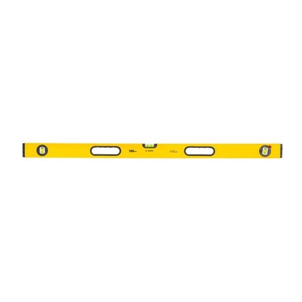 Aluminium vaterpas type 600, 100 cm, 3 hætteglas