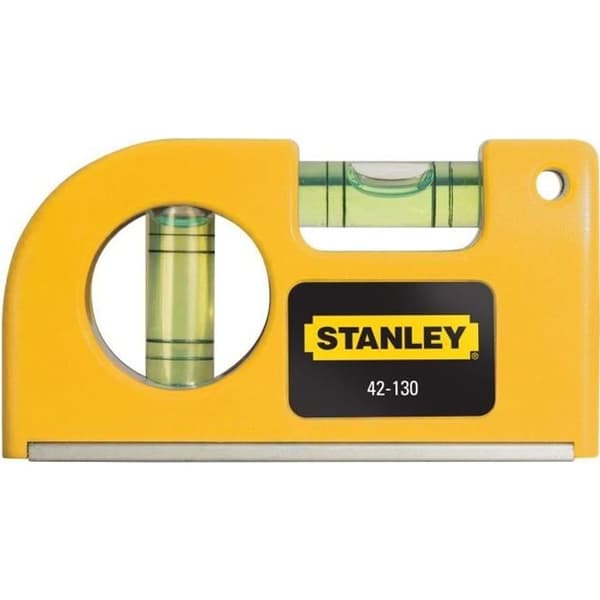 STANLEY Pocket Vattenpass - 0-42-130 - 8,7 cm - Lättlästa flaskor