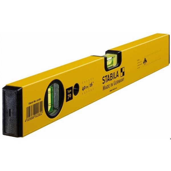 Vattenpass av lättmetall - STABILA - Typ 70 2282 - Vit