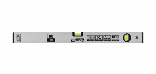 AWTOOLS ALUMINIUM NIVEAU 120cm