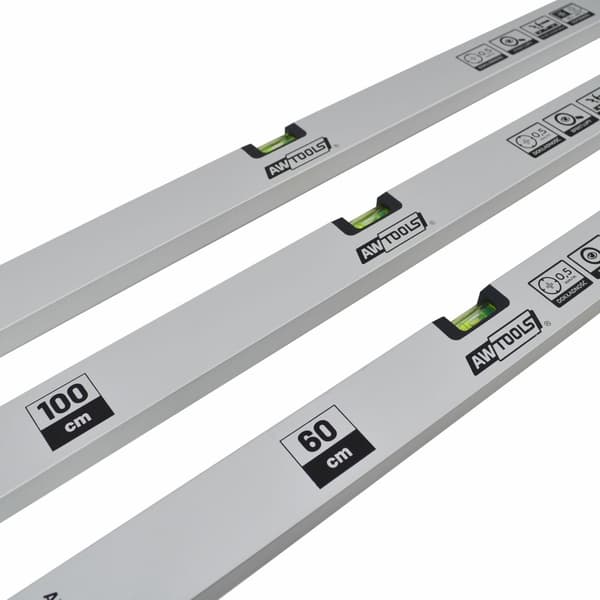 AWTOOLS ANODISERET NIVEAU 40cm