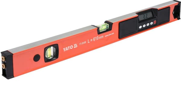 YATO ELEKTRONISK NIVEAU 610mm MED LASER