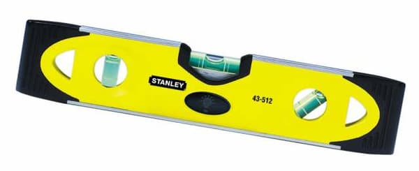STANLEY LEVEL 23cm STÖTSÄKER MAGNETISK TORPEDO
