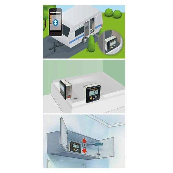 Laserliner MasterLevel Box Pro, Svart, Degree, AAA-LR03, 1,5 V, 0 - 50 Â ° C, -20 - 70 Â ° C