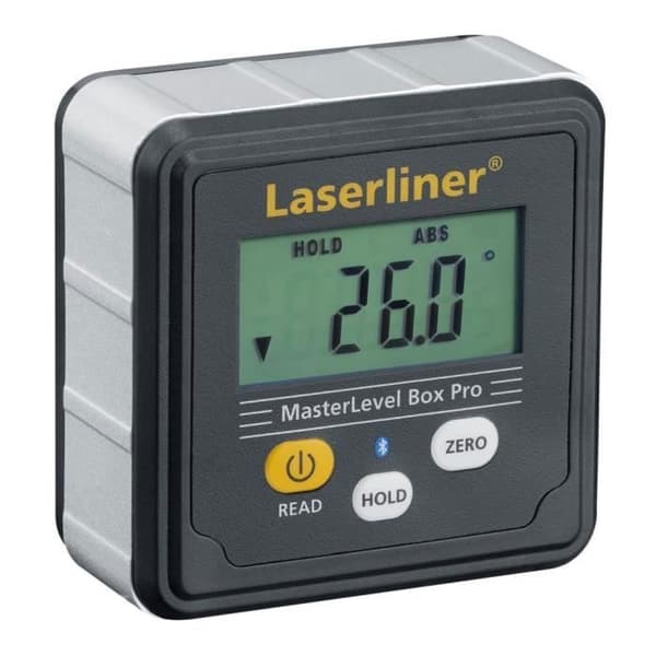 Laserliner MasterLevel Box Pro, Svart, Degree, AAA-LR03, 1,5 V, 0 - 50 Â ° C, -20 - 70 Â ° C