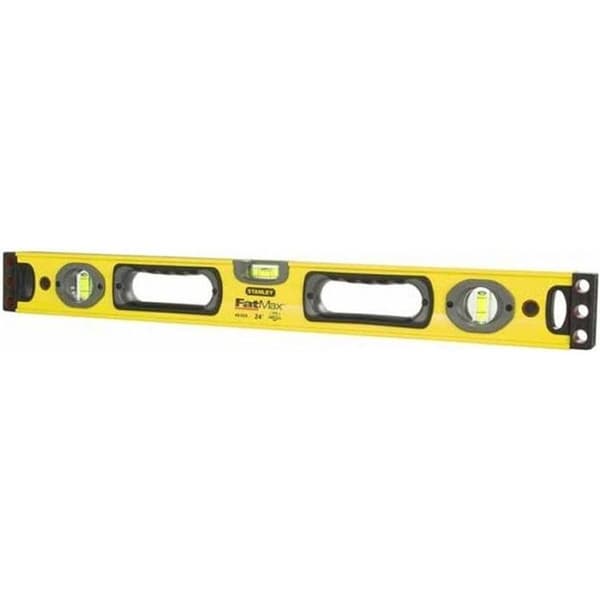 STANLEY Fatmax nivå 120 cm - 3 flaskor - Noggrannhet +/- 0,5 mm/m