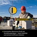 Miniatyrbild 3 av 4: Stabila 96-M-2 Magnetiskt vattenpass 3 flaskor 80 cm