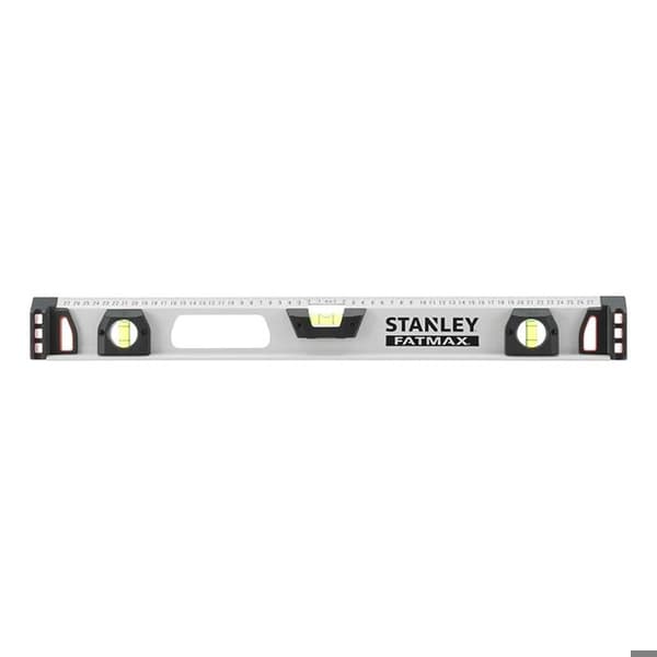 STANLEY Fatmax I-Beam magnetisk nivå 60 cm - Robust aluminiumkropp - Noggrannhet +/-0,5 mm/m