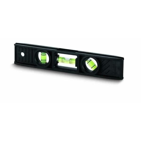 STANLEY ABS Torped Level - 0-42-294 - 20 cm - Aluminiumkropp - 3 flaskor med hög synlighet