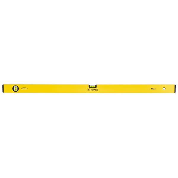 Vattenpass i aluminium typ 500, 100 cm, 2 flaskor