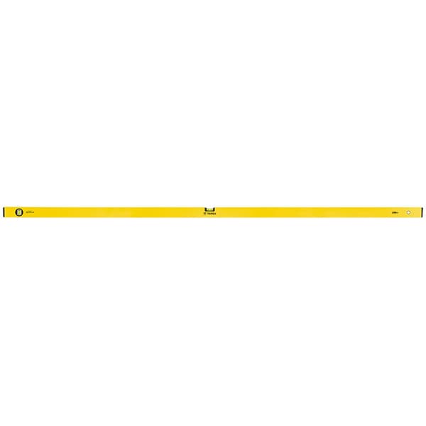 Aluminium vaterpas type 500, 200 cm, 2 hætteglas