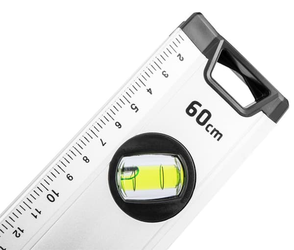 Specialvattenpass 60 cm, 5 flaskor, olika vinklar
