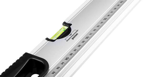 Specielt vaterpas 80 cm, 5 hætteglas, forskellige vinkler