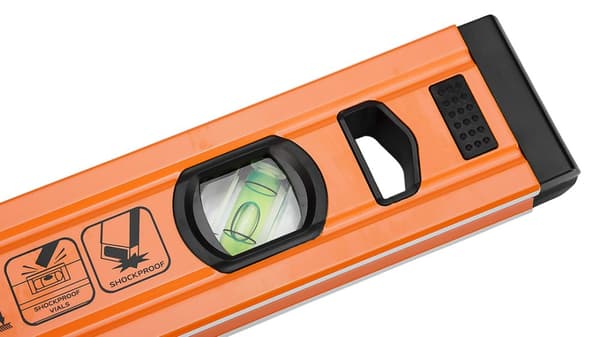 Vattenpass av aluminium S 300, 3 flaskor, 150 cm