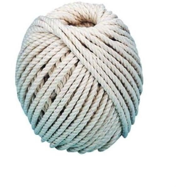 CORDERIE TOURNONAISE - Bomullstråd 3mm-100gr Rulle av