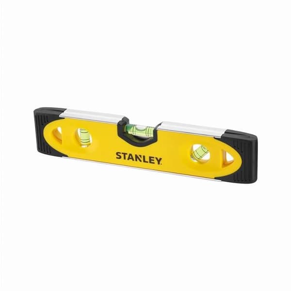 STANLEY tvåmaterial magnetisk torpednivå - 0-43-511 - 25 cm