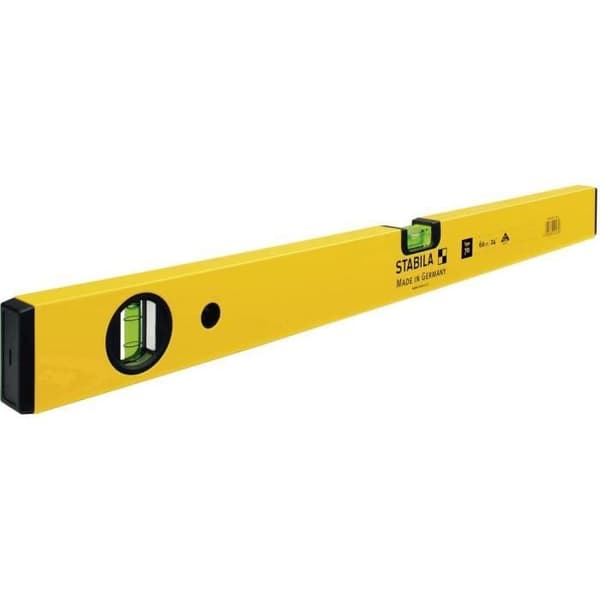 Vattenpass - STABILA - 70 2292 - Längd 200 cm - Precision 0,5 mm/m - Mätområde 2000 mm