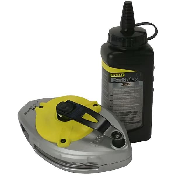 STANLEY Fatmax Extreme 30m chalk line kit + svart krita