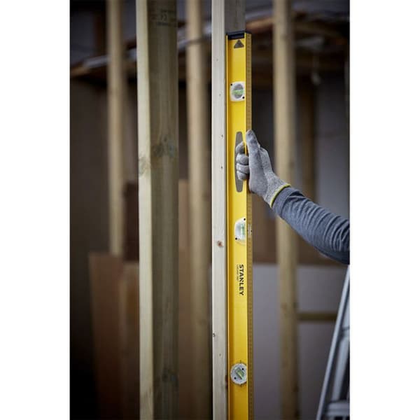 STANLEY I-Beam 180 aluminiumprofilnivå - 1-42-922 - 100 cm - Noggrannhet +/-1,5 mm/m
