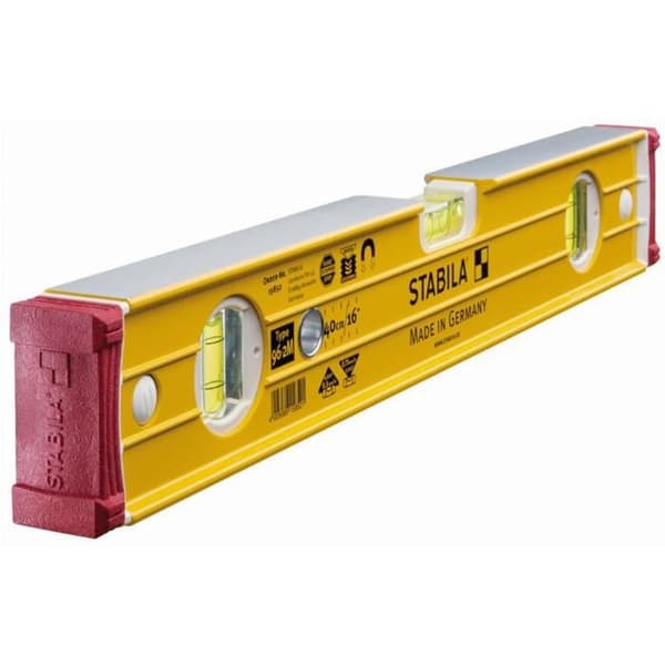 Stabila 96-M-2 Magnetiskt vattenpass 3 flaskor 40 cm