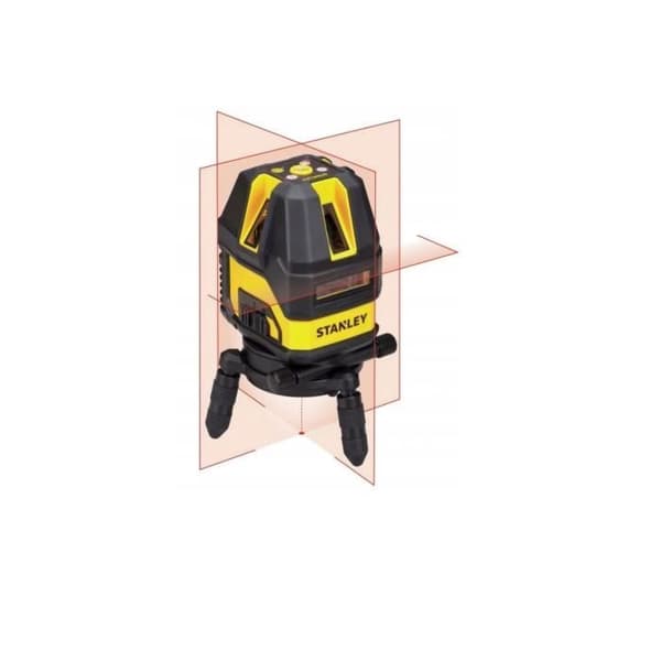 Stanley - Multiline lasernivå arbetsområde 10 m till 50 m röd laser - STHT77514-1