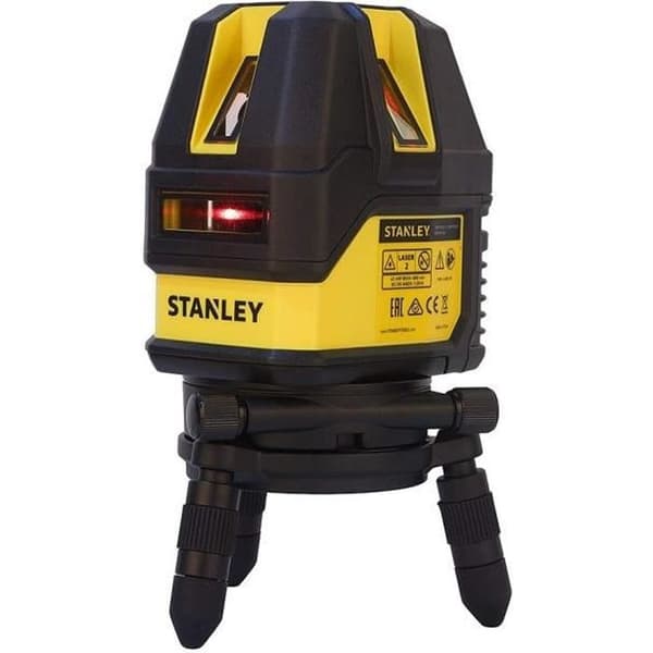 Stanley - Multiline lasernivå arbetsområde 10 m till 50 m röd laser - STHT77514-1