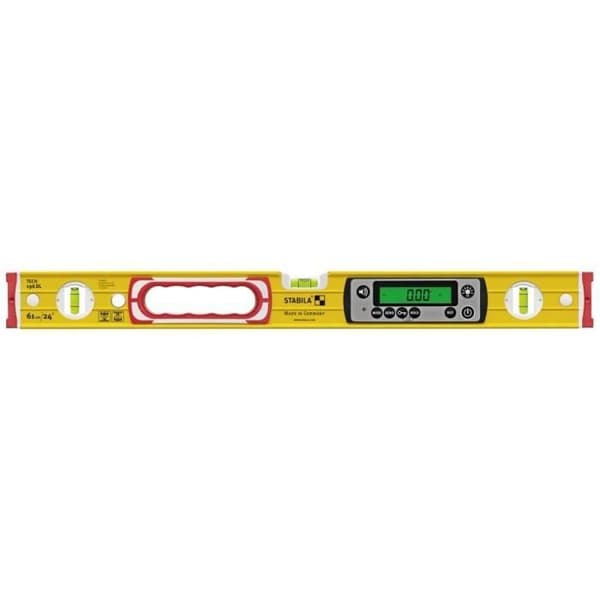 STABILA TECH 196 DL 19829 digitalt vattenpass - 61 cm - Anti-halk