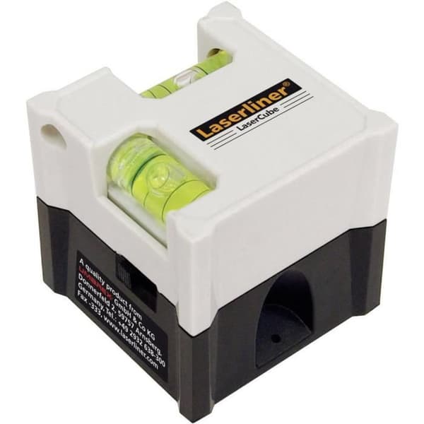 Laservattenpass - LASERLINER - LaserCube 081.108A - 1 mm/m - Fabrikskalibrerad - Trådlös
