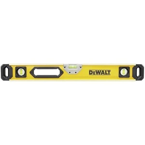 Vattenpass - DEWALT - DWHT0-43224 - 60 cm - Aluminium - 3 flaskor - Vinkel- och nivåmätning