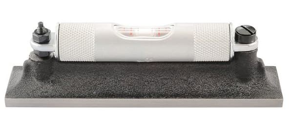 Nivå - linje - lod - milstolpe - personal - Starrett spårpulver - 98-4 - LEVEL CON BASE