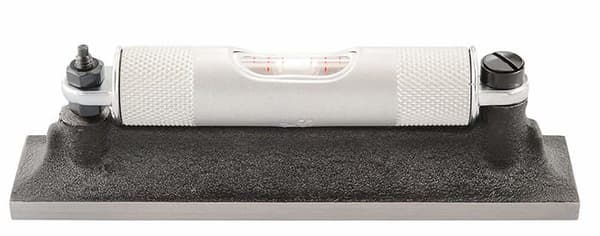 Nivå - linje - lod - milstolpe - personal - Starrett spårpulver - 98-4 - LEVEL CON BASE