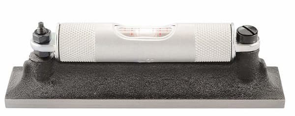 Nivå - linje - lod - milstolpe - personal - Starrett spårpulver - 98-4 - LEVEL CON BASE