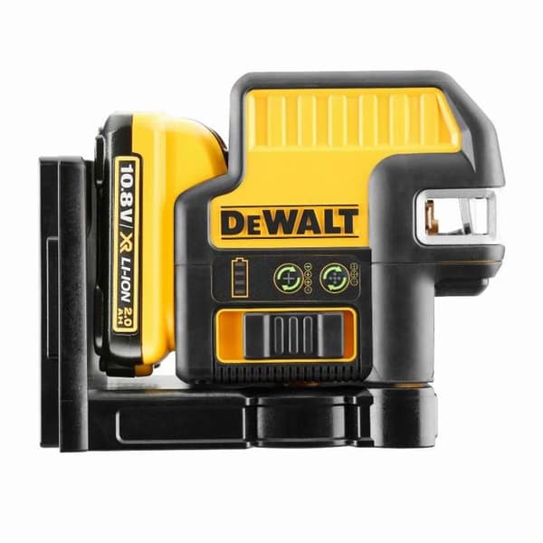 Laser nivå - DeWalt - XR 10.8V - 5 punkter - Grönt stråle - Autonomi 40h
