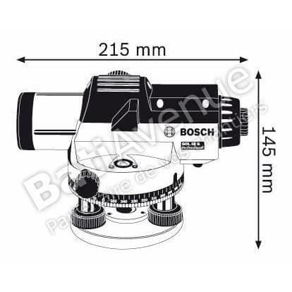 BOSCH TOOLS - Optisk nivå GOL 32 G Profes...