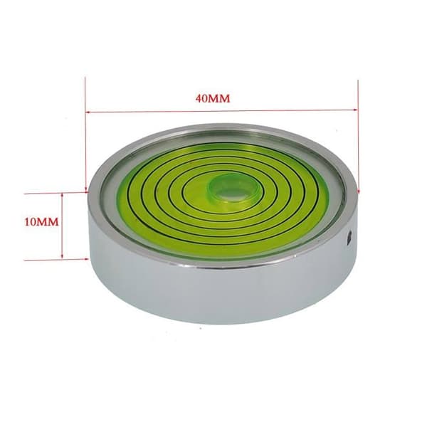 Umei - 2021 - Universell nivå av högprecisions horisontell bubbla i aluminiumlegering (40 x 10 mm) (grön)