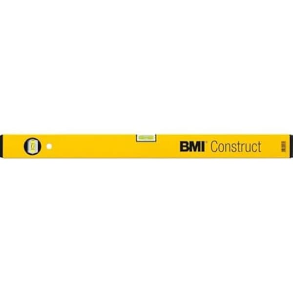 Vattenpass - BMI - Ecoline - 120 cm - Aluminium - Gul
