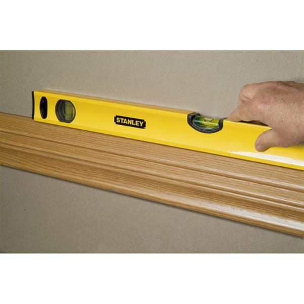 Rörnivå - Stanley - 60 cm - Noggrannhet 0,5 mm/m och 1 mm/m - Stötsäkra spetsar