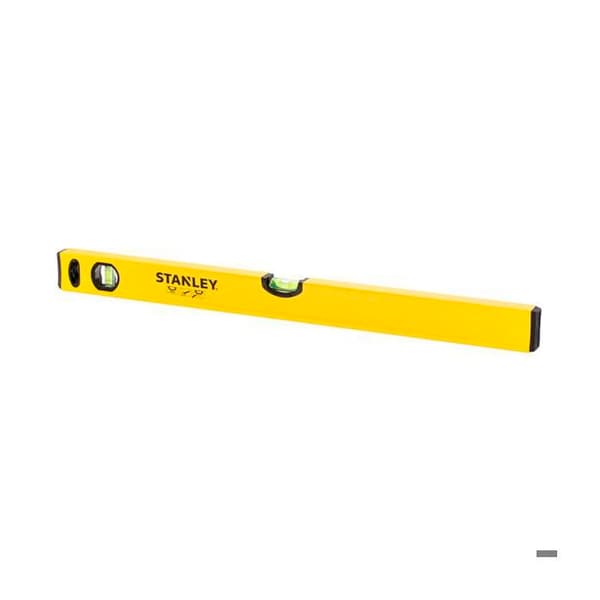 Rörnivå - Stanley - 60 cm - Noggrannhet 0,5 mm/m och 1 mm/m - Stötsäkra spetsar
