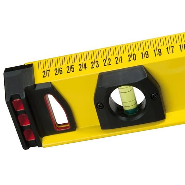 STANLEY Fatmax I-Beam nivå 60 cm - Aluminiumkropp, noggrannhet +/-0,5 mm/m, 3 flaskor