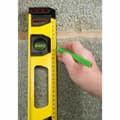 Miniatyrbild 1 av 4: STANLEY Fatmax I-Beam nivå 60 cm - Aluminiumkropp, noggrannhet +/-0,5 mm/m, 3 flaskor