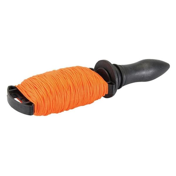 Slitstark nylonsnöre - SILVERLINE - hög synlighet - orange färg - längd - murarsnöre
