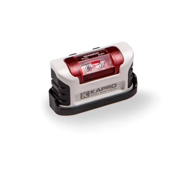 Pressgjuten fickvattenpass SMARTY med magneter, 100 mm
