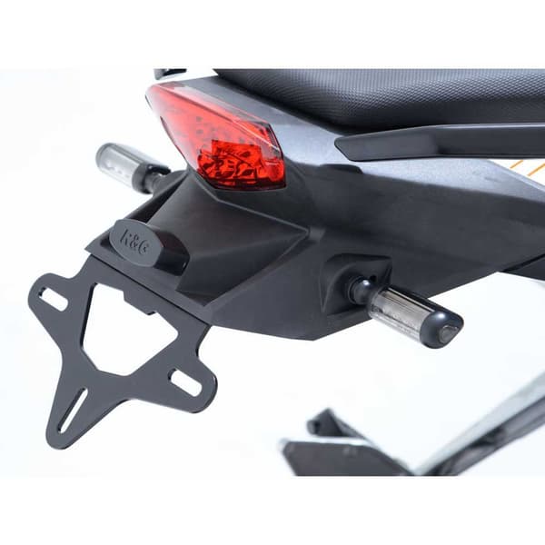 Rg Racing Nummerpladeholder Ktm Duke 390 13-14 Lp0138bk Søvfarvet