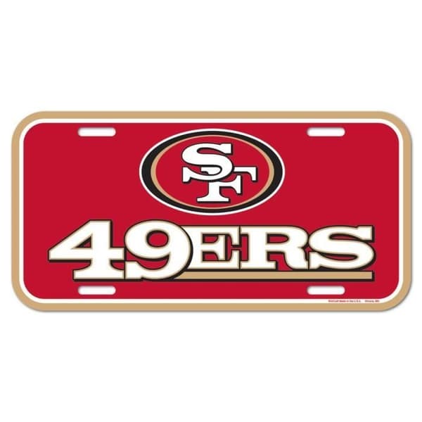 Wincraft Registreringsskylt - San Francisco 49ers